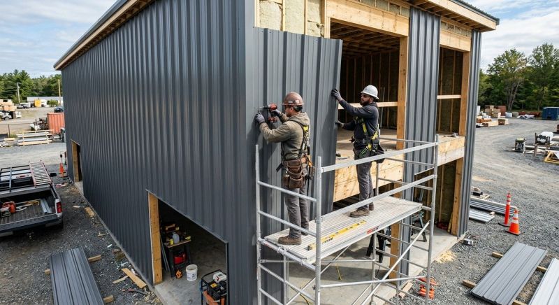 Our team working on Siding Service projects in Muscle Shoals, AL