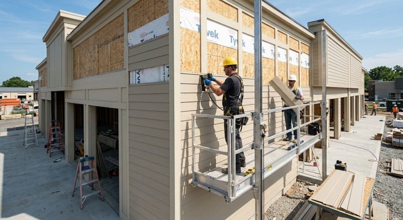 Commercial Siding Installation in Muscle Shoals, AL