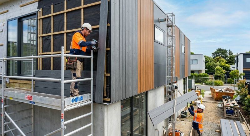 Facade Cladding Installation in Muscle Shoals, AL