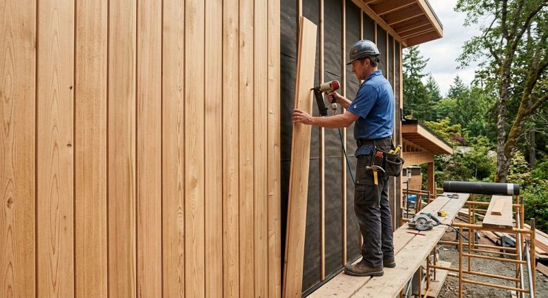 Faux Wood Siding Installation in Courtland, AL