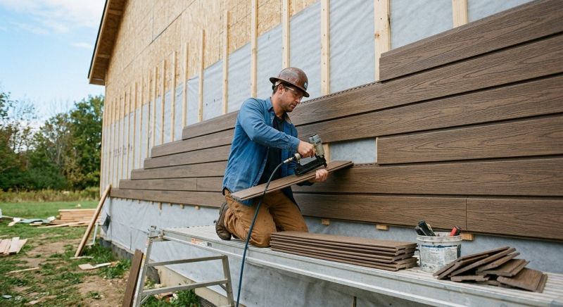 Faux Wood Siding Installation in Courtland, AL