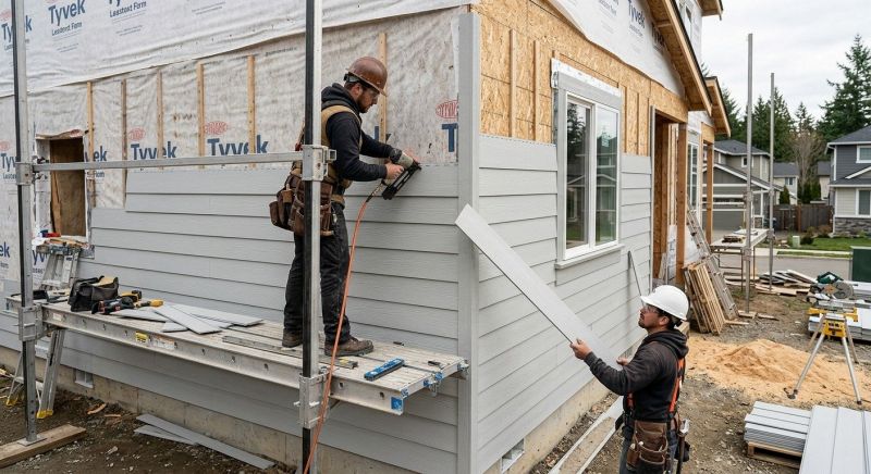 Fiber Siding Installation in Courtland, AL