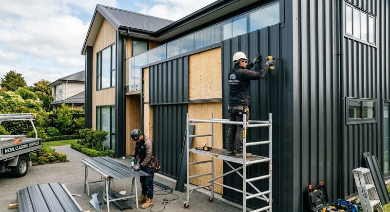 Metal Cladding Installation in Muscle Shoals, AL