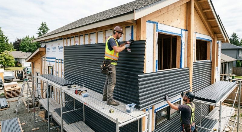 Metal Siding Installation in Muscle Shoals, AL