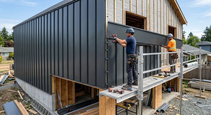 Sheet Metal Siding Replacement in Muscle Shoals, AL