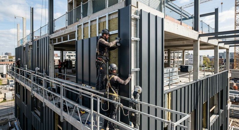 Steel Cladding Installation in Muscle Shoals, AL
