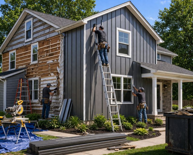 Vinyl Siding Installation in Russellville, AL